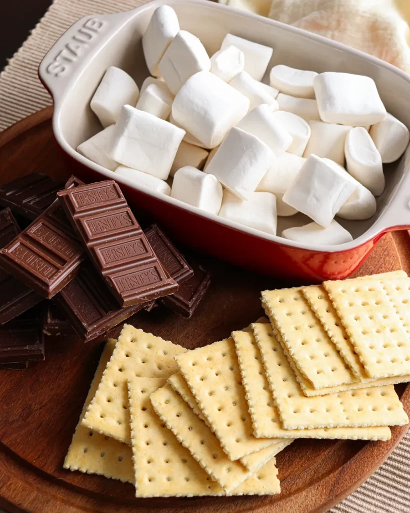 ingredientes para smores al horno