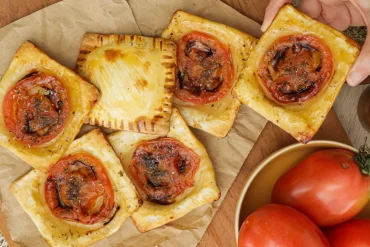 tartines fáciles de tomate