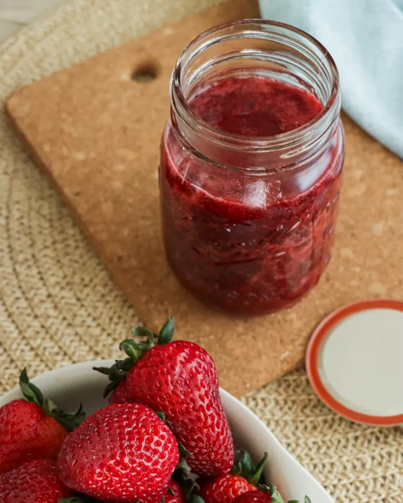 mermelada de frutilla casera