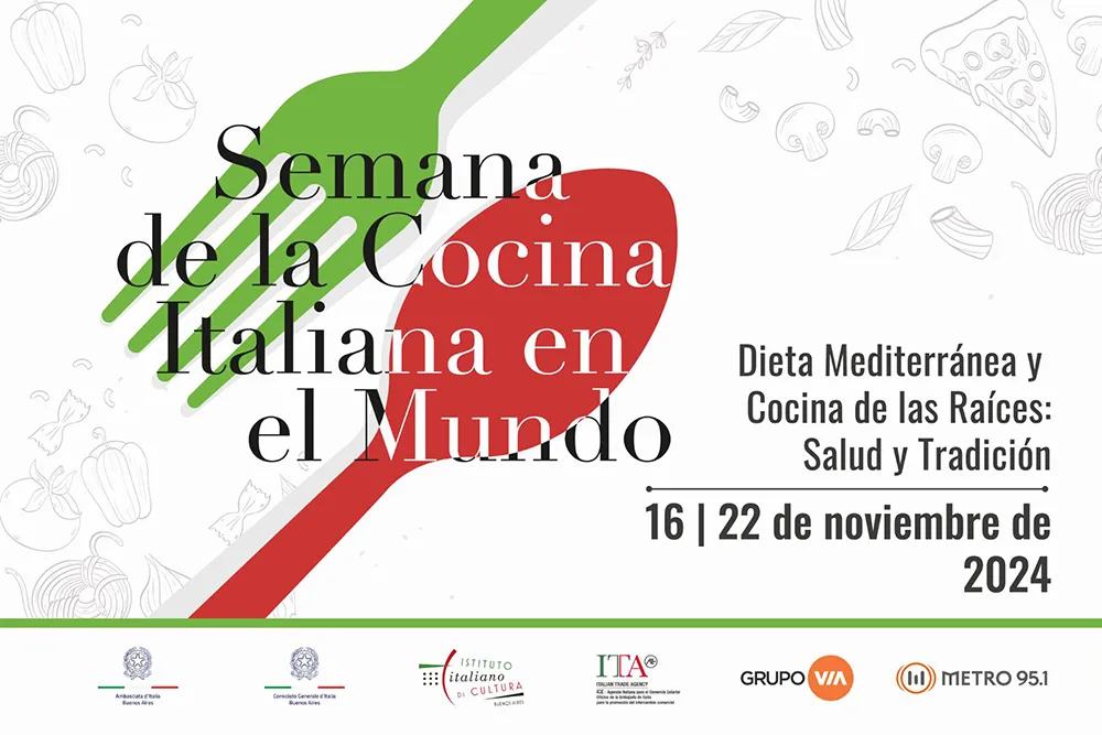 semana de la cocina italiana en el mundo 2024