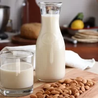 leche de almendras casera