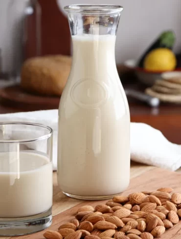 leche de almendras casera