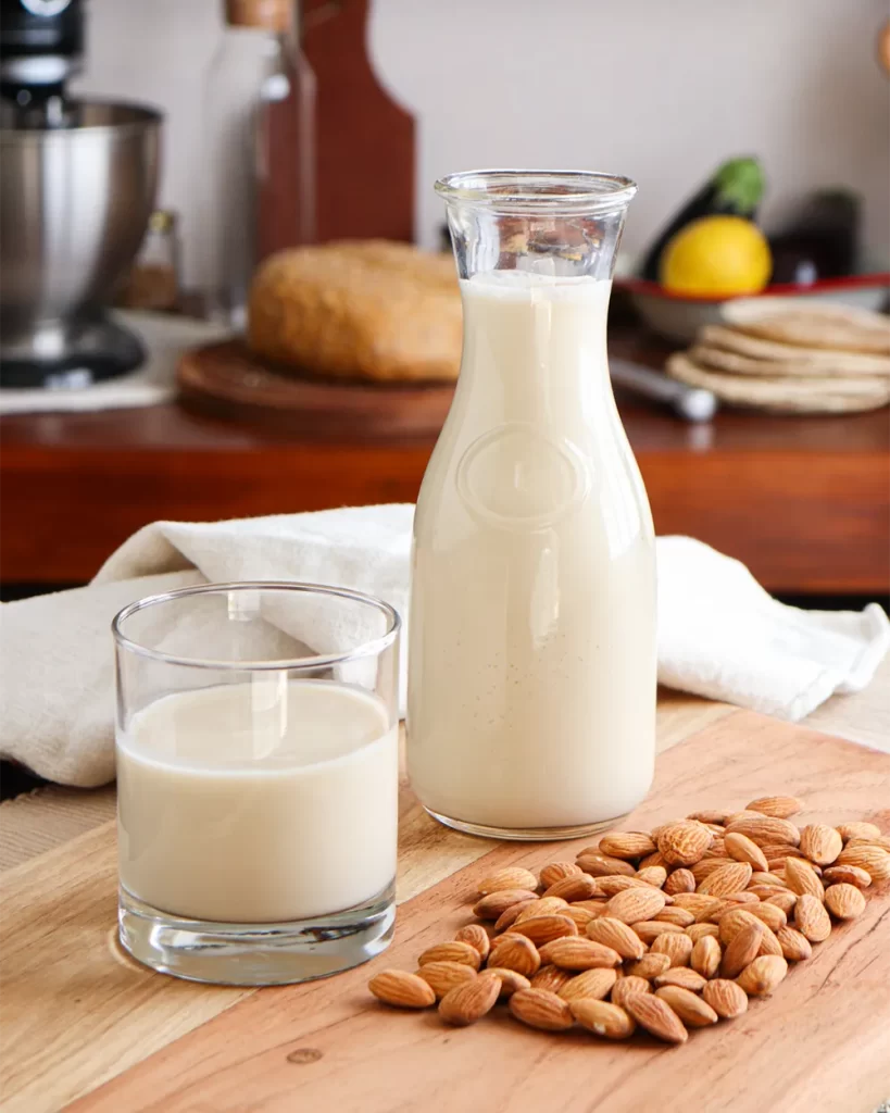 leche de almendras casera