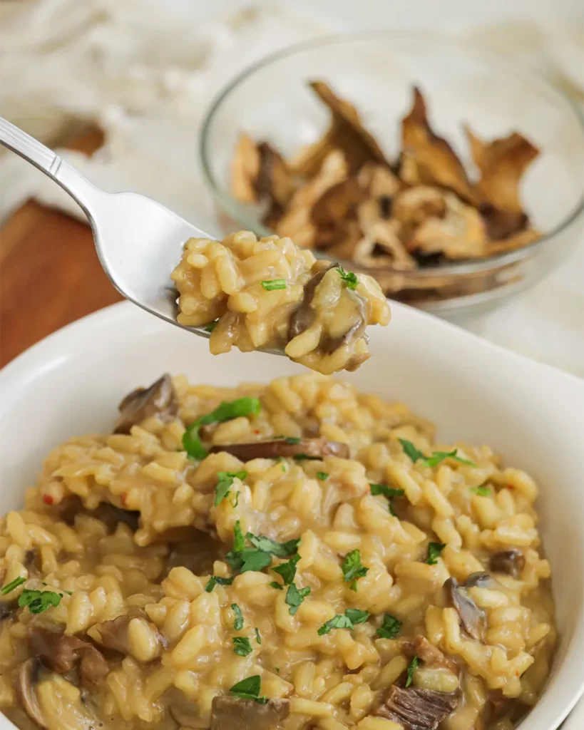 risotto hongos