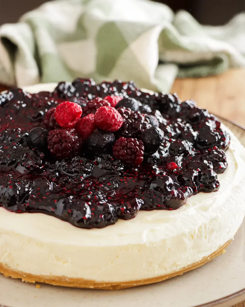 cheesecake clasico sin horno