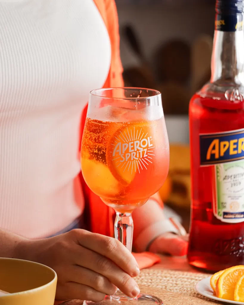 aperol spritz como se sirve