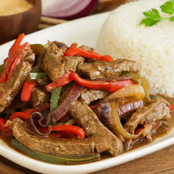 salteado de carne