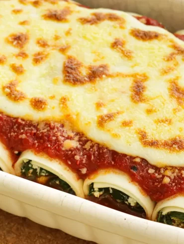 canelos de ricota y verdura