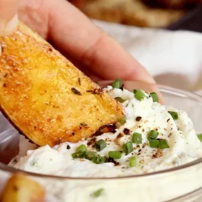 dip de queso crema facil