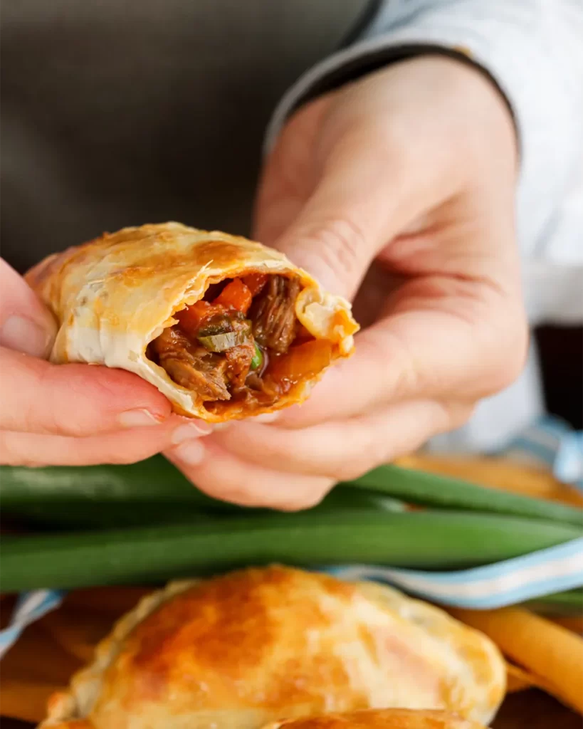 empanadas de carne jugosas