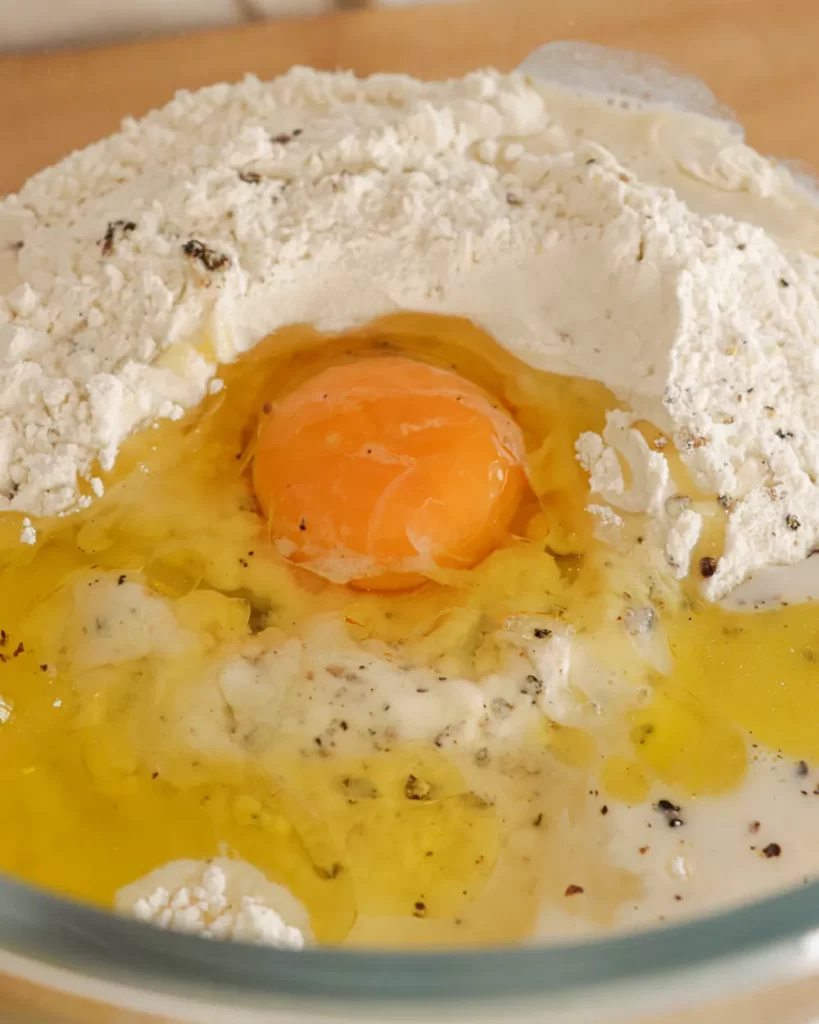 incorporar ingredientes de la masa