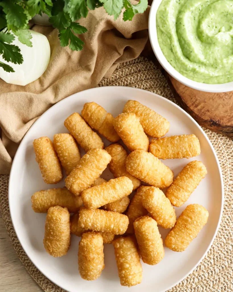 tequeños venezolanos con queso