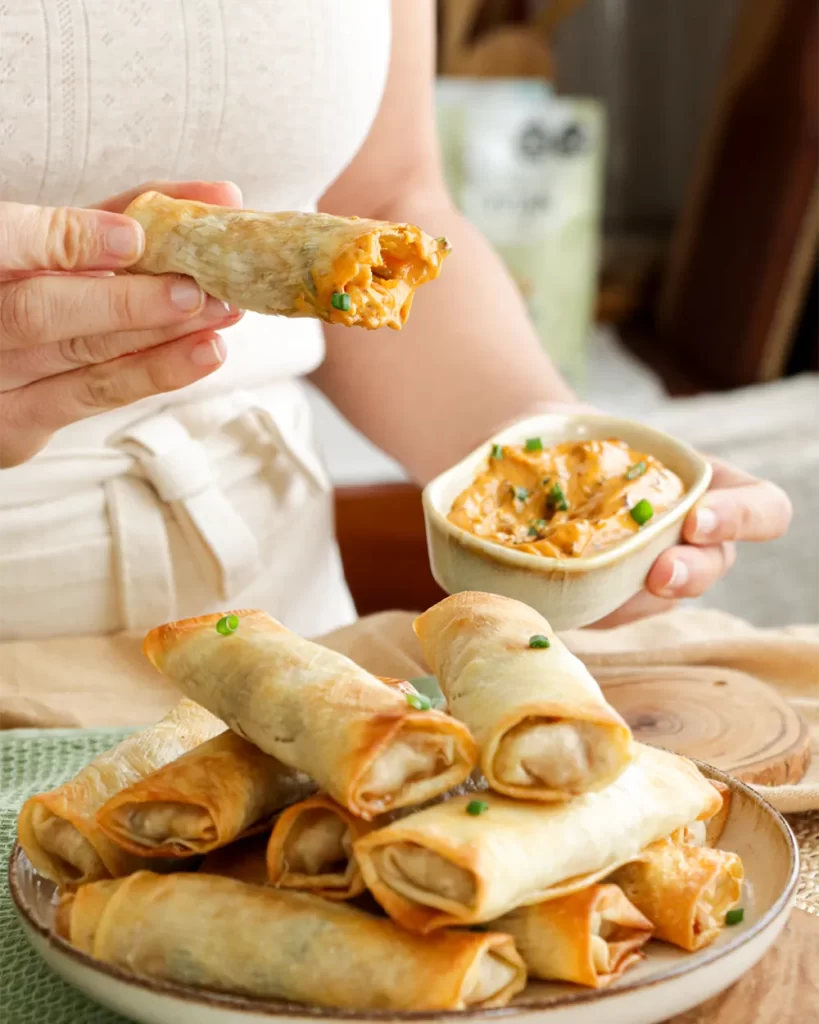 arrolladitos primavera vegetarianos