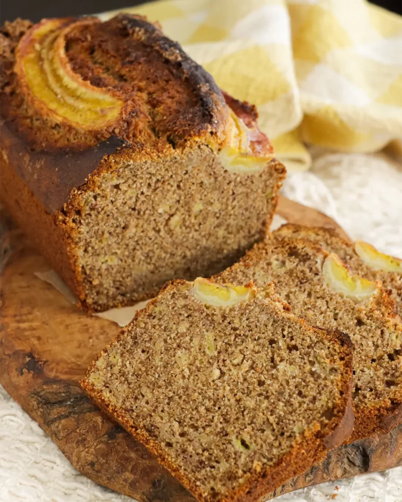 budin de banana integral