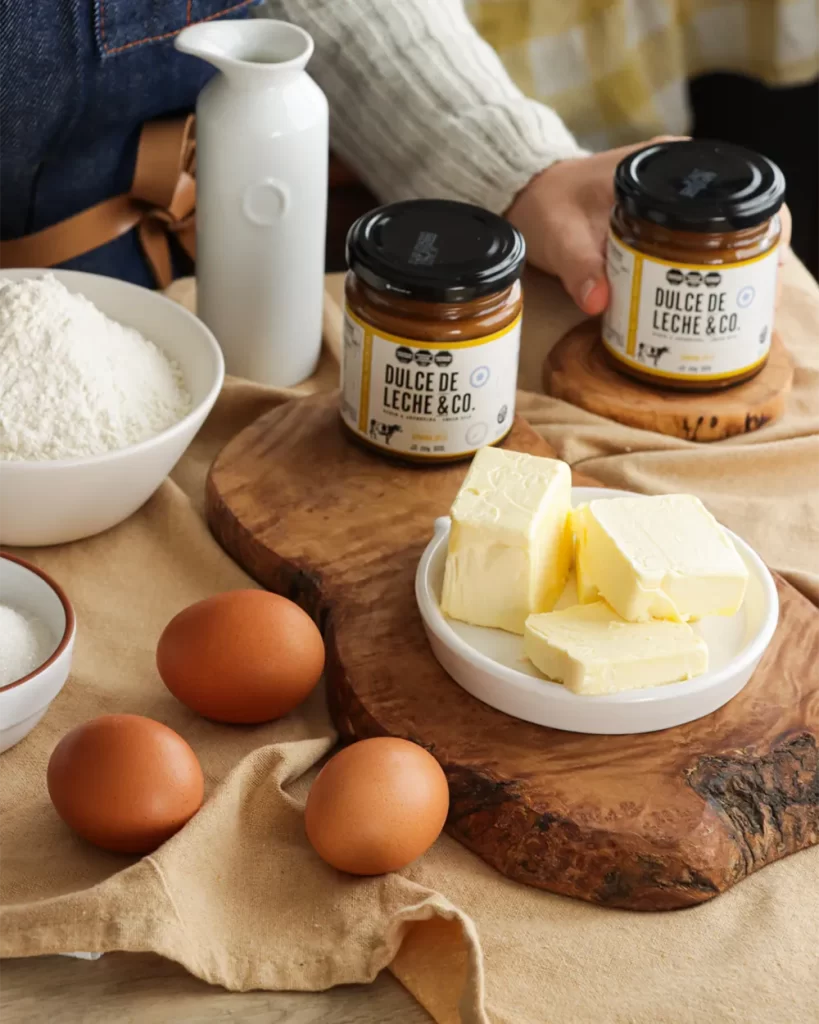 budin de dulce de leche