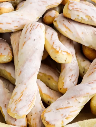 palitos de anis caseros con glaseado