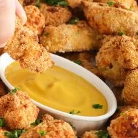 popcorn chicken pollo freidora de aire