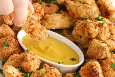 popcorn chicken pollo freidora de aire