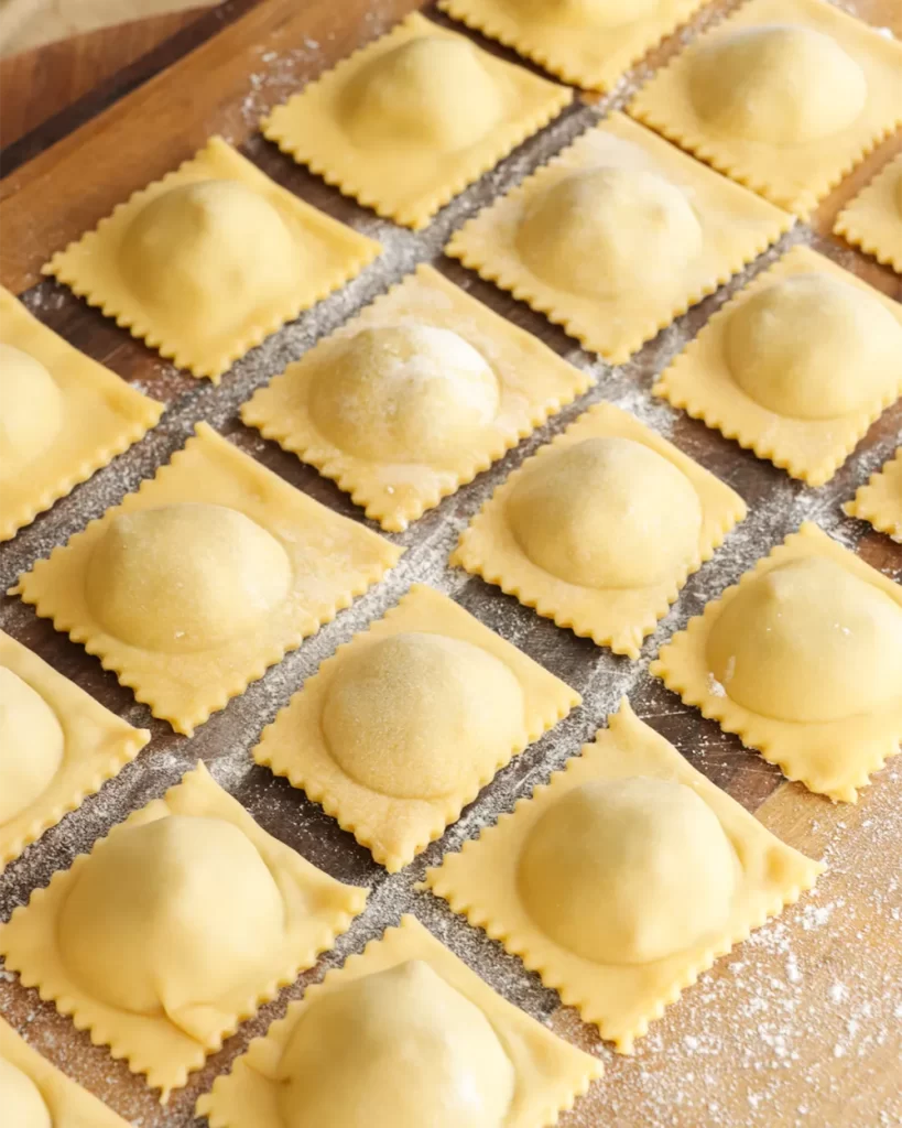 ravioles de osobuco caseros