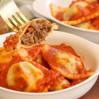 ravioles caseros de osobuco