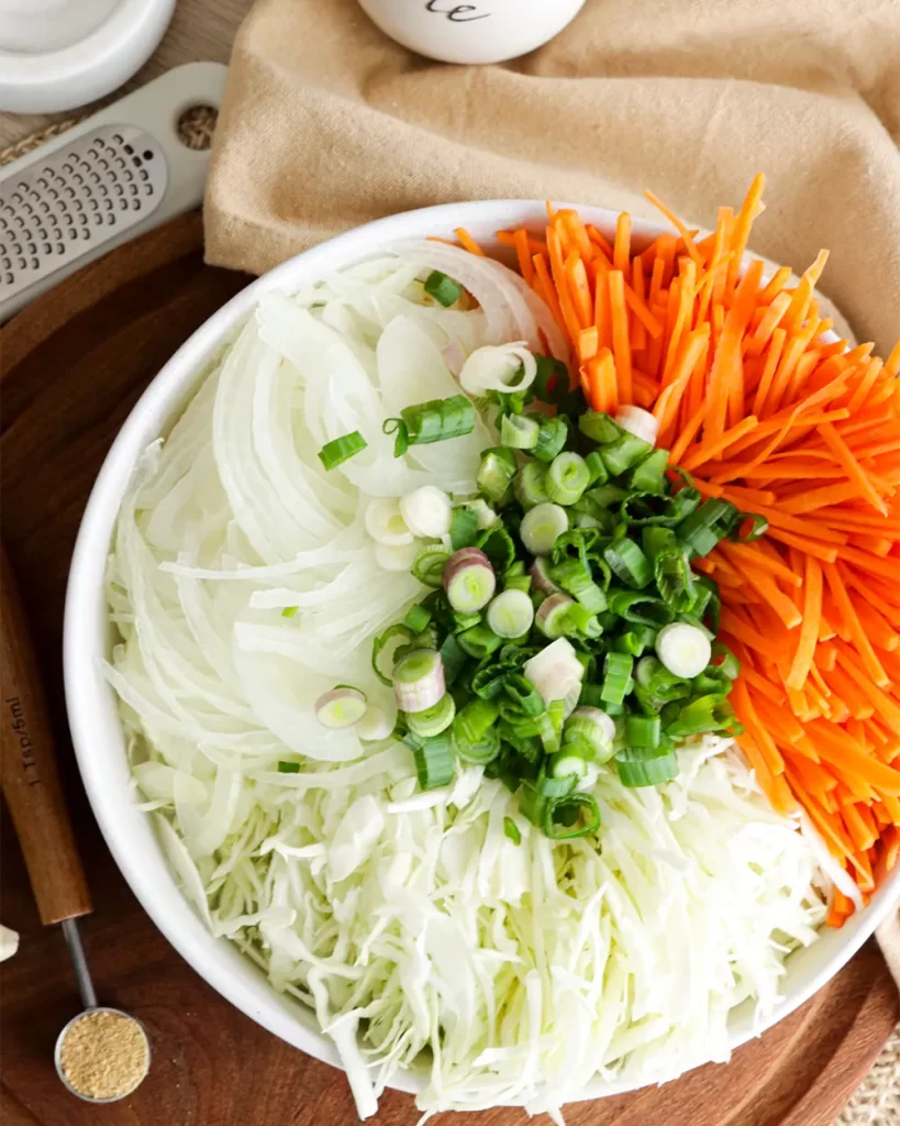 ingredientes para relleno vegetariano