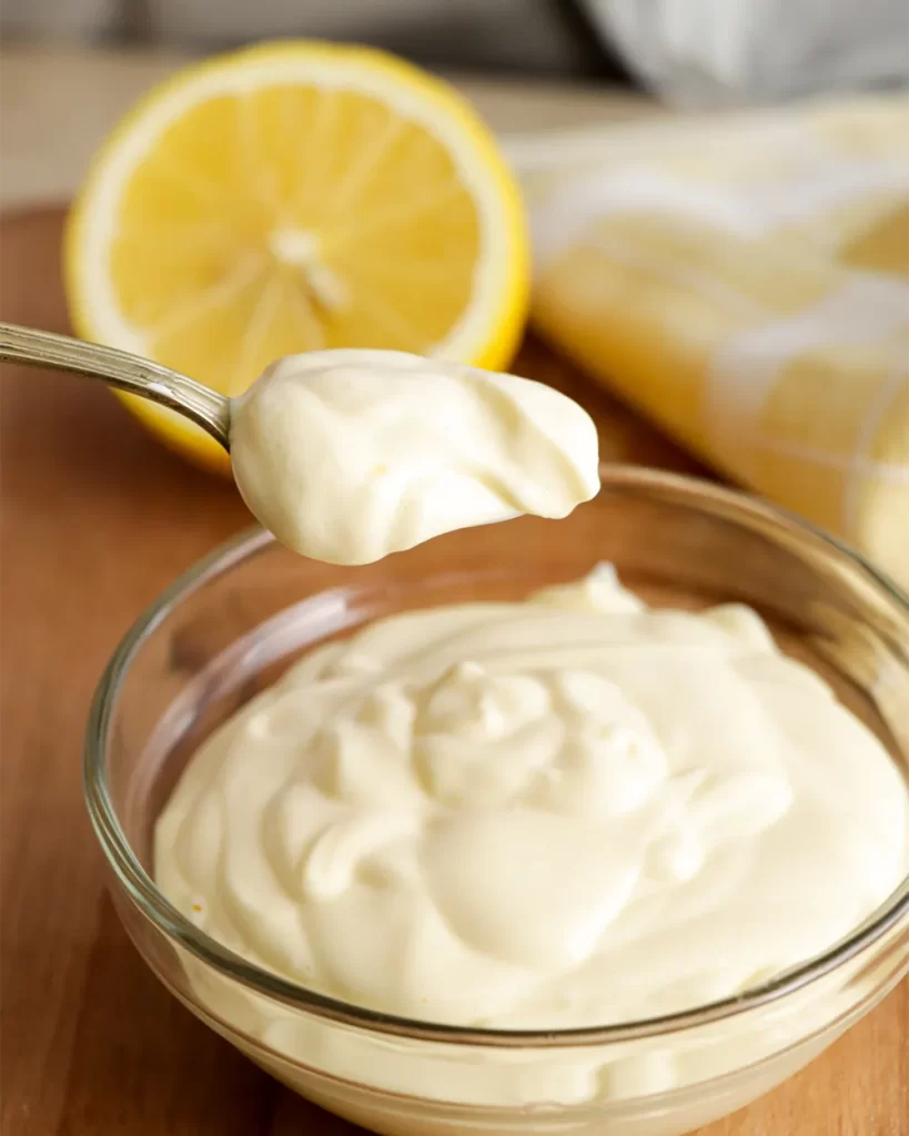 mayonesa casera de huevo cocido