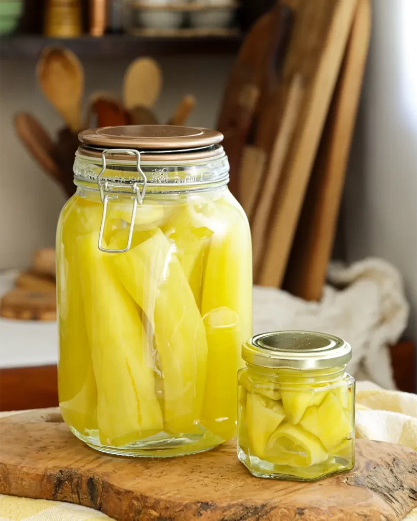 ajies en vinagre conserva