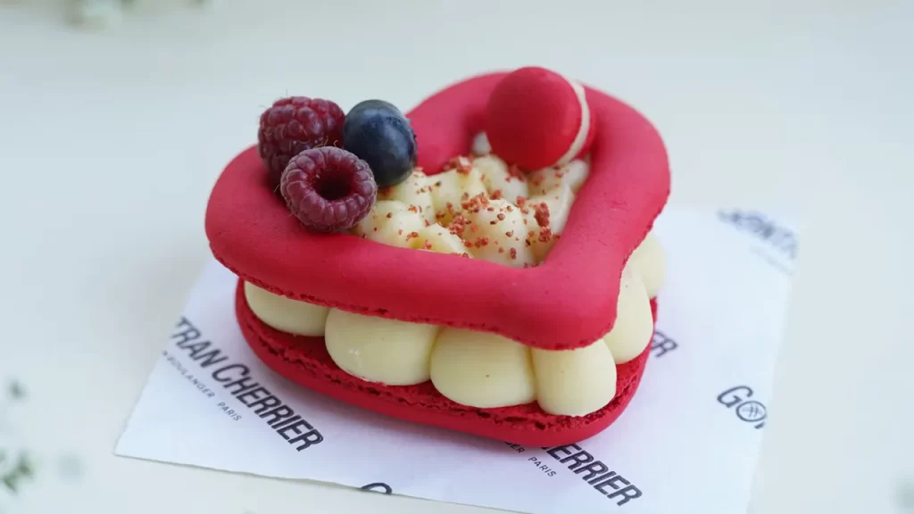gontran cherrier san valentin macarron