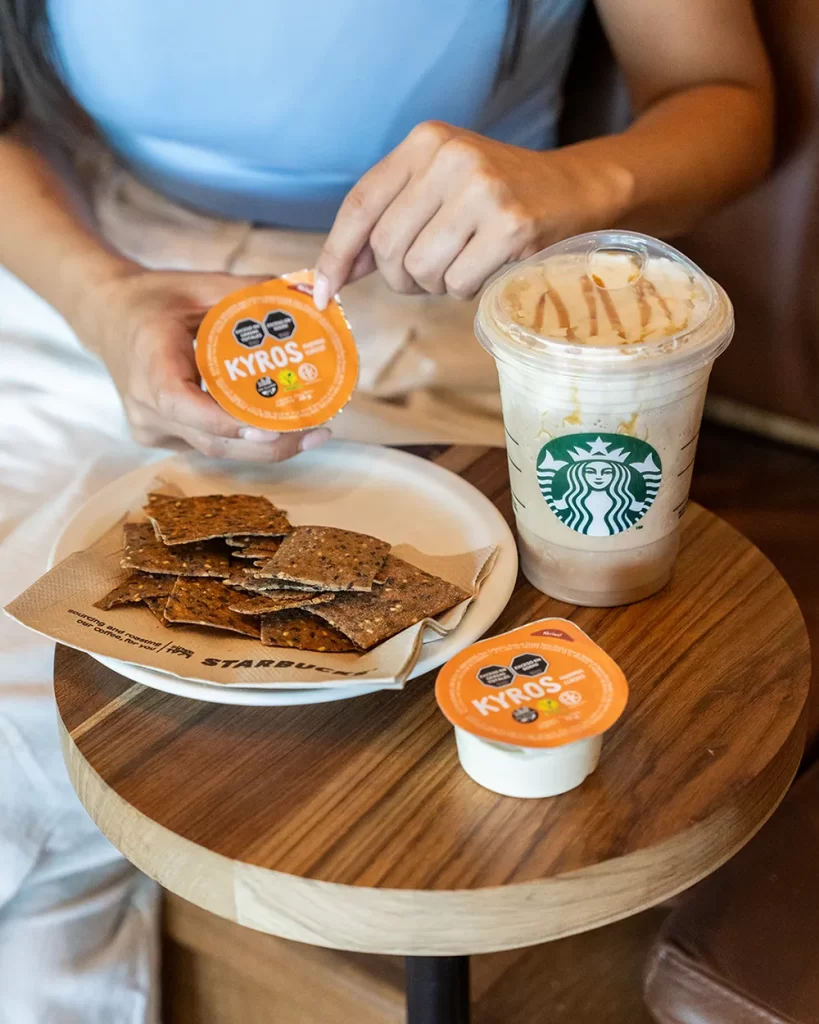 hummus kyros en starbucks