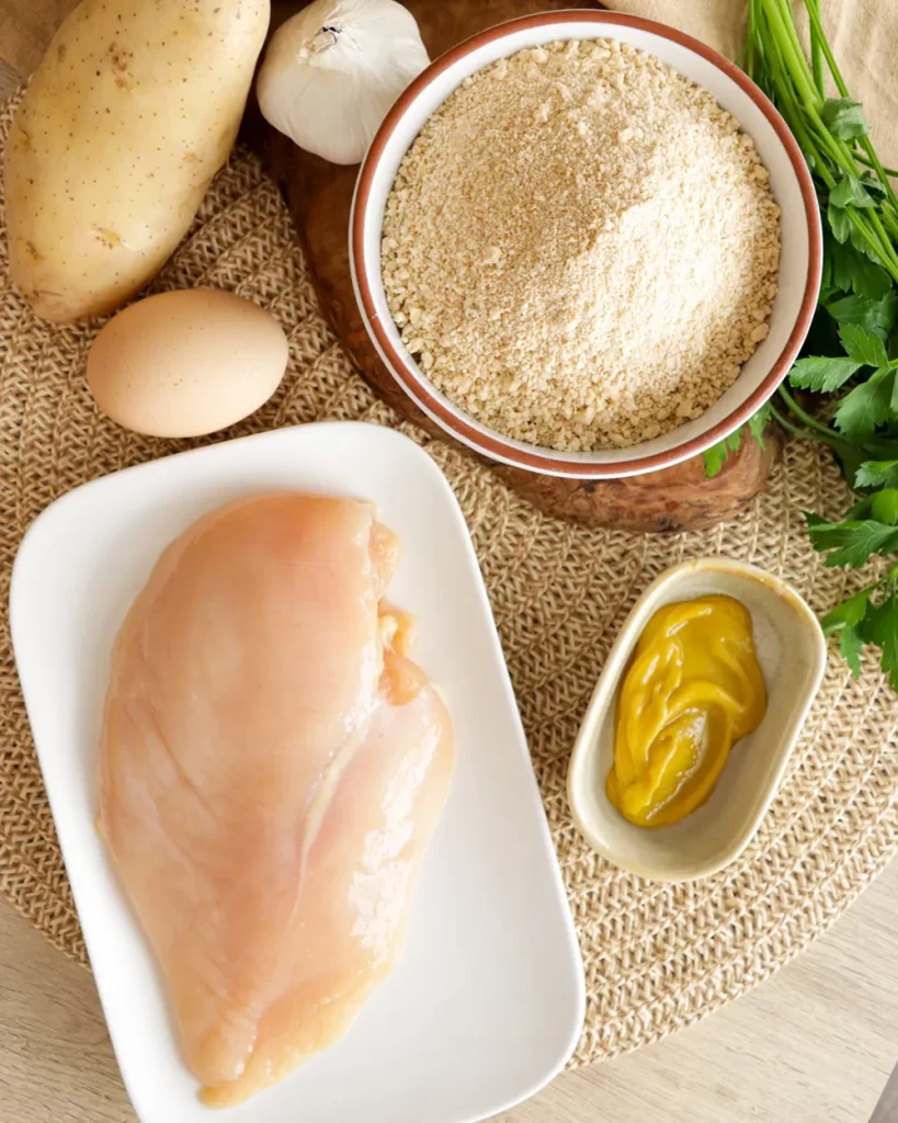 ingredientes milanesa de pollo