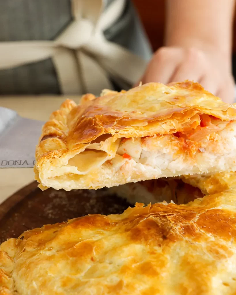 tarta de merluza casera