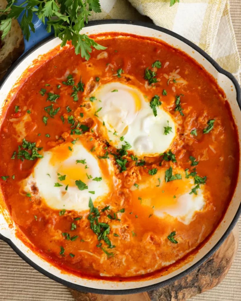 shakshuka receta clasica
