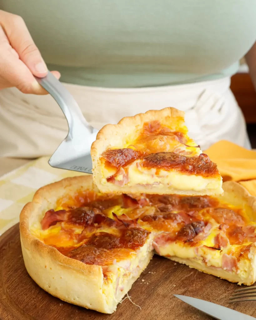 tarta de jamon y queso receta