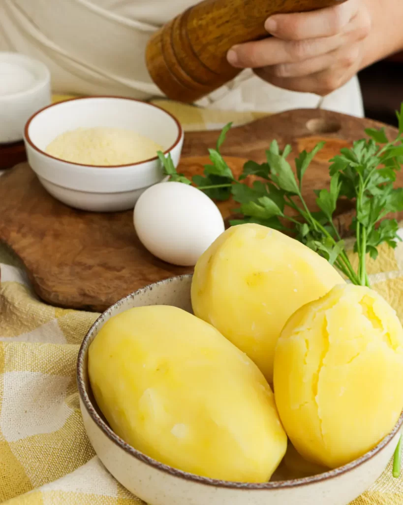 ingredientes para croquetas de papa