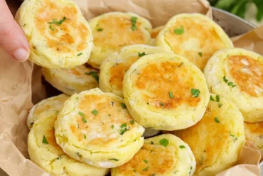 croquetas de papa con queso