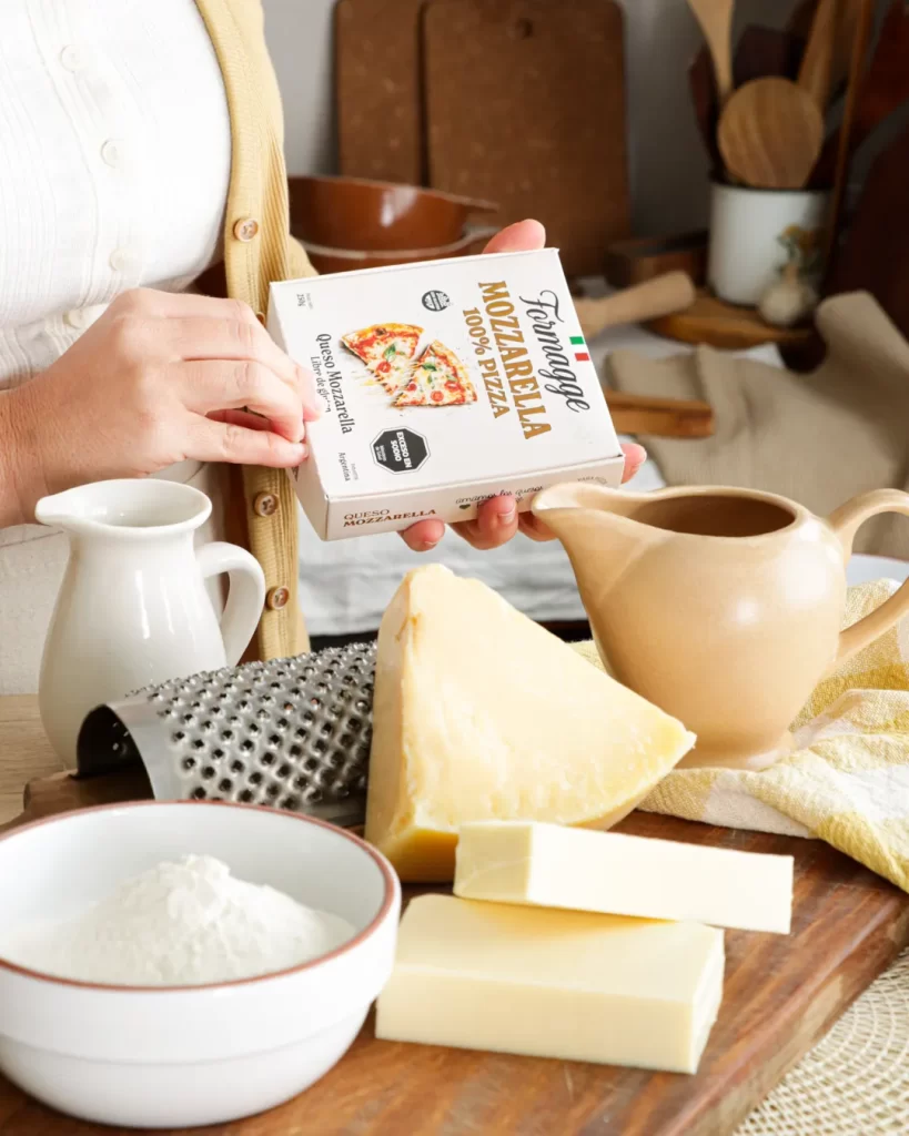 ingredientes para galletitas de queso