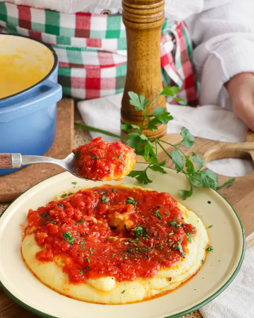 polenta con queso