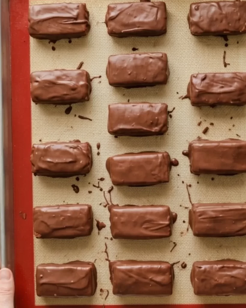 baño de chocolate de los tim tam caseros