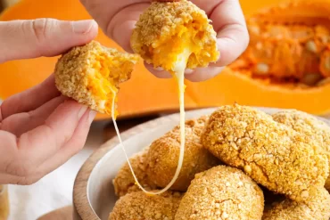 croquetas de calabaza al horno