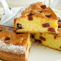 torta matera con membrillo