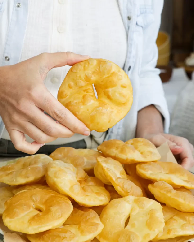 tortas fritas doradas