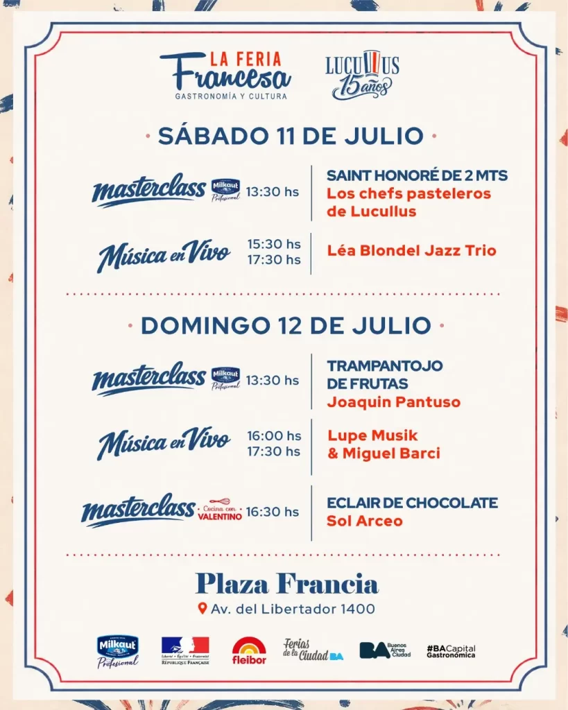 feria francesa lineup 2026