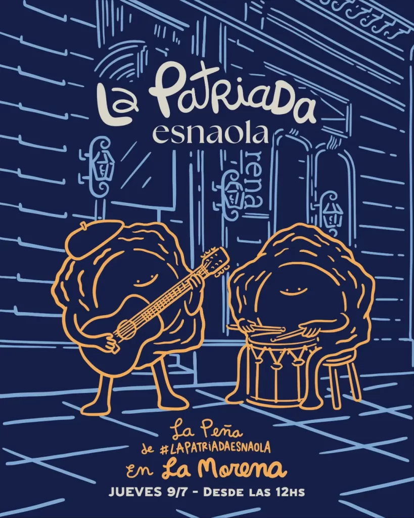 la peña de esnaola el 9 de julio