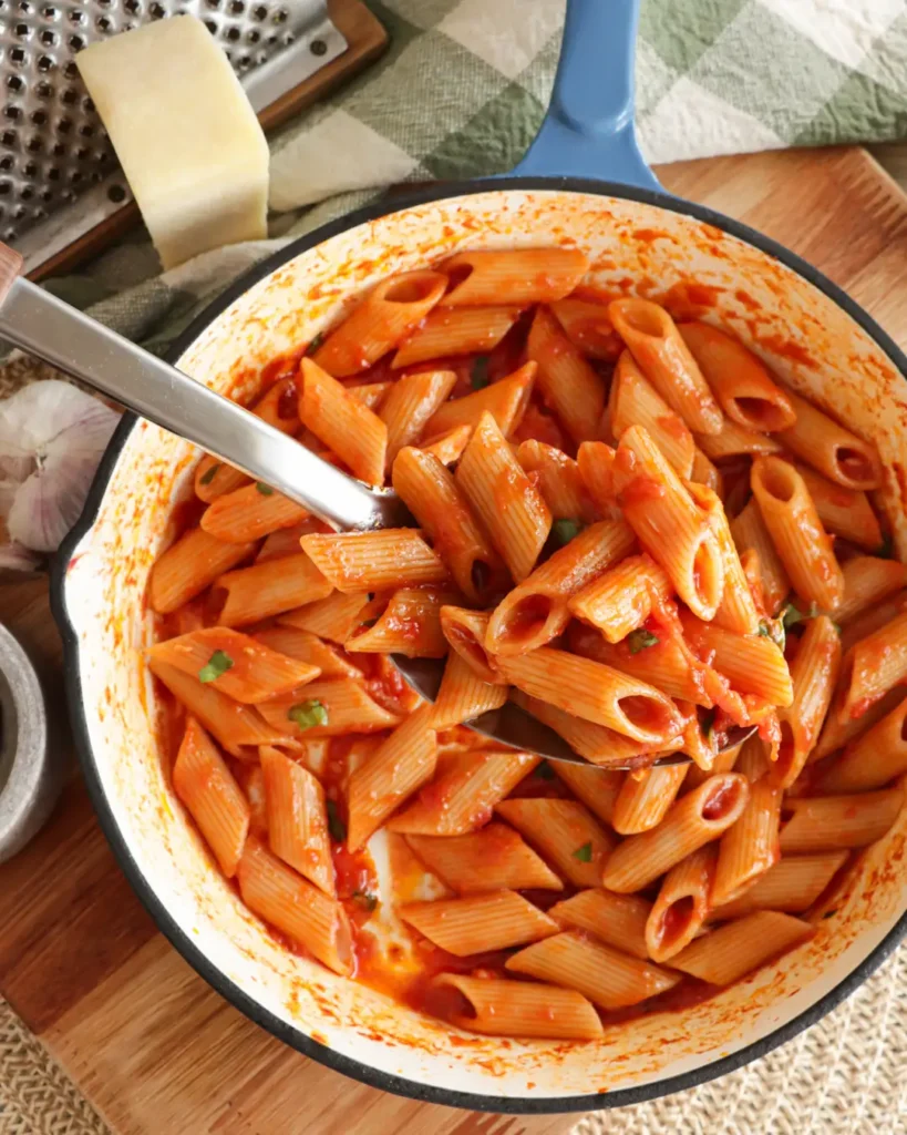 penne arrabbiata receta italiana