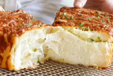 pan libro con queso