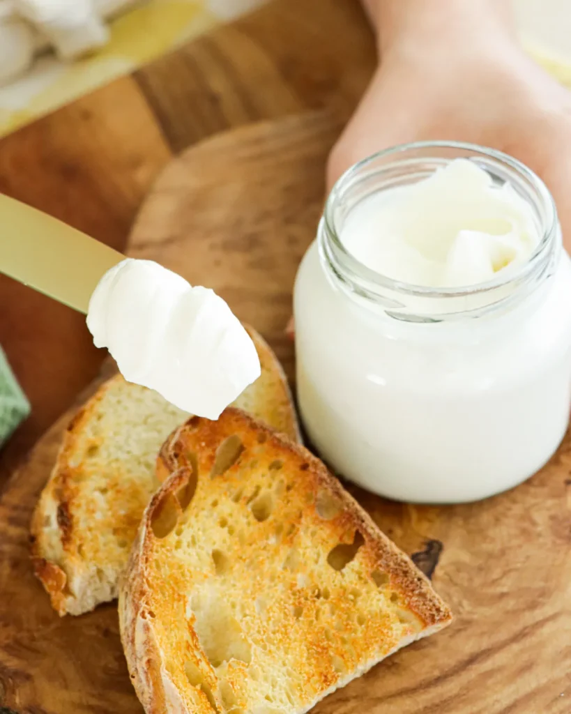 receta de queso crema casero